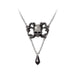 Alchemy Gothic Sweet Death Donna Collana Nero/Argento