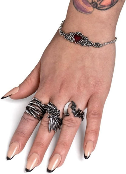 Alchemy Gothic Anello lunatious