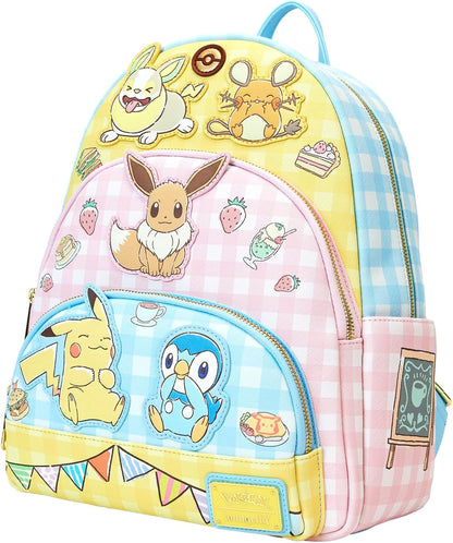 Loungefly Pokémon Cafe Triple Pocket Backpack