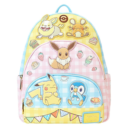 Loungefly Pokémon Cafe Triple Pocket Backpack