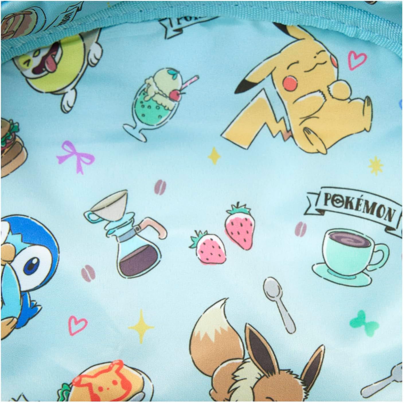 Loungefly Pokémon Cafe Triple Pocket Backpack
