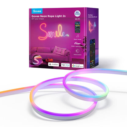 Govee Neon Rope Strip Light 2 4M White