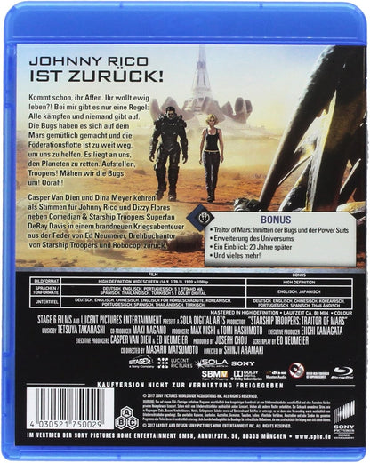 Starship Troopers: Traitor of Mars (Blu-ray