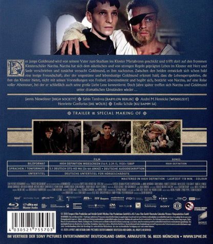 Narziss und Goldmund (Blu-ray