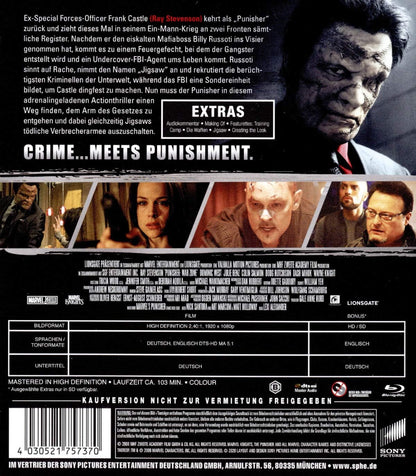 Punisher: War Zone (Uncut) (Blu-ray