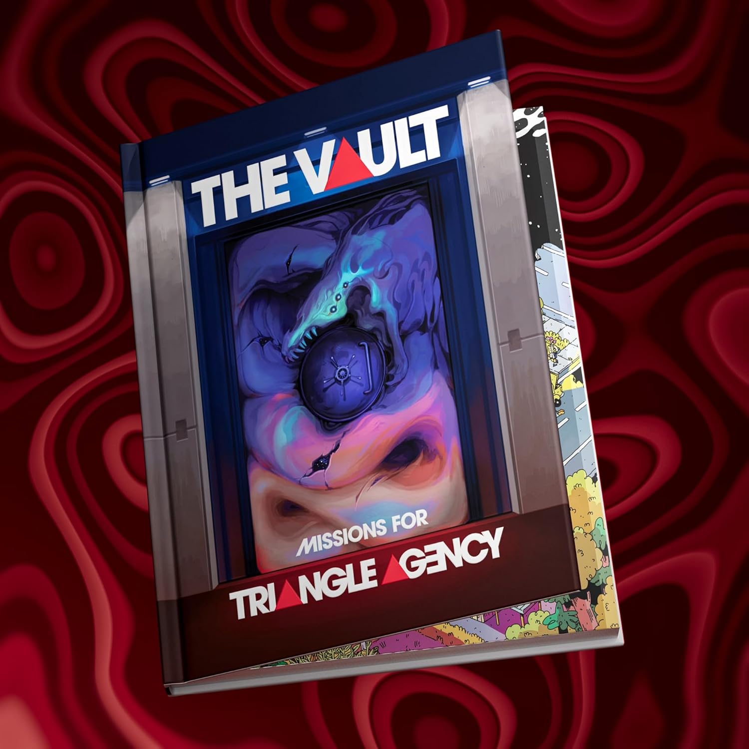 Modiphius Entertainment: The Vault: Missions for Triangle Agency - Hardcover Supplement Expansion RPG Book, Paranormal Investigation, Corporate Horror