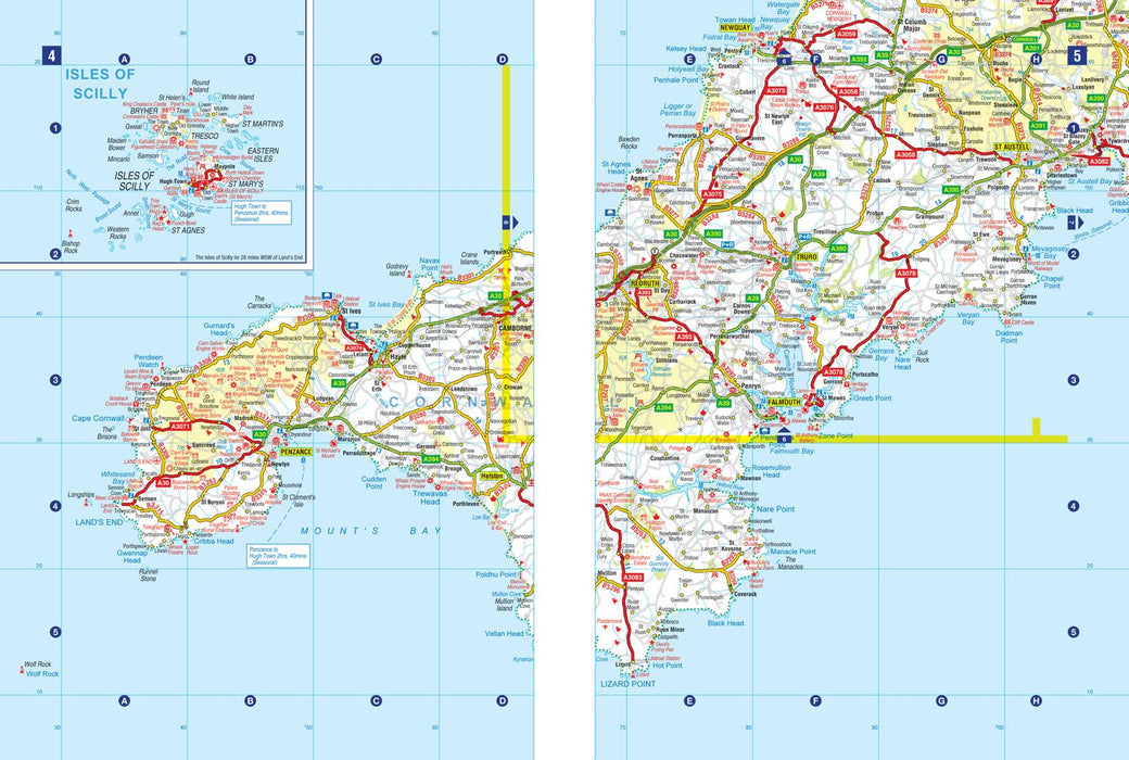 Great Britain A-Z Road Atlas 2026 (A4 Spiral)