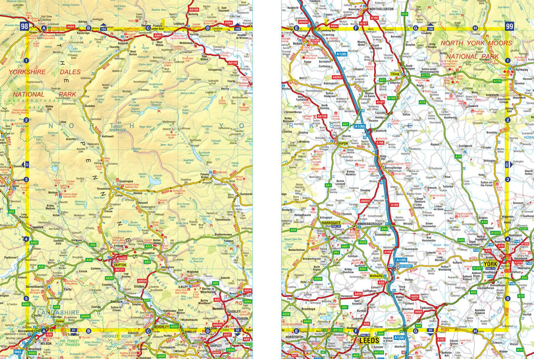 Great Britain A-Z Road Atlas 2026 (A4 Spiral)