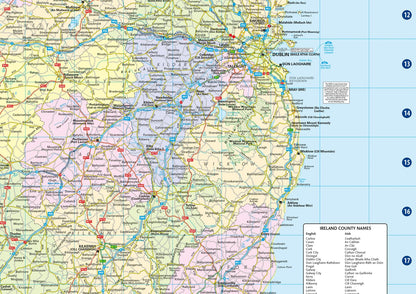 2026 Collins Road Map of Ireland