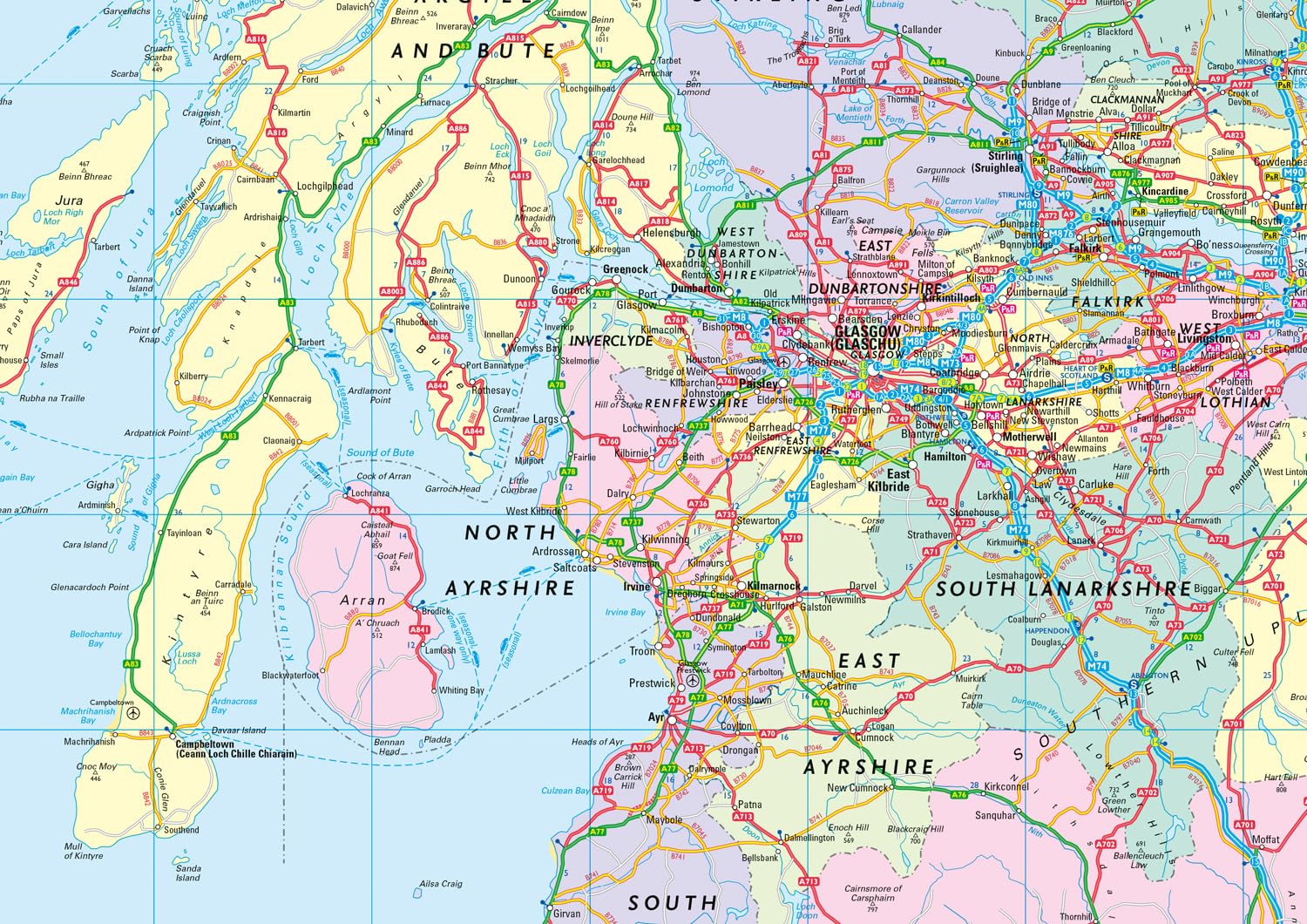 2026 Collins Road Map of Britain: Folded map (Collins Road Atlas