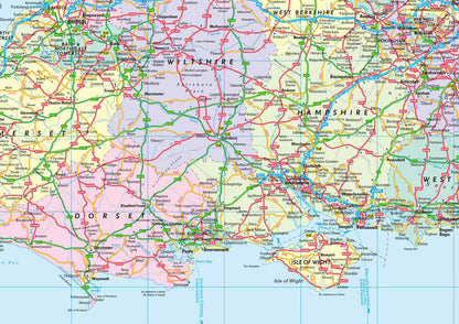 2026 Collins Road Map of Britain: Folded map (Collins Road Atlas