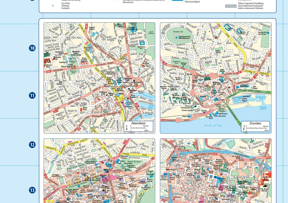 2026 Collins Road Map of Scotland: Folded Road Map (Collins Road Atlas