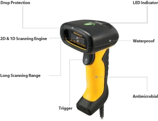 Adesso NuScan 5200TU Document Barcode Scanner