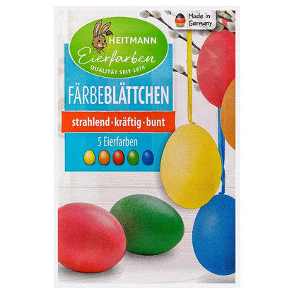 Eierverf felle kleuren Pasen