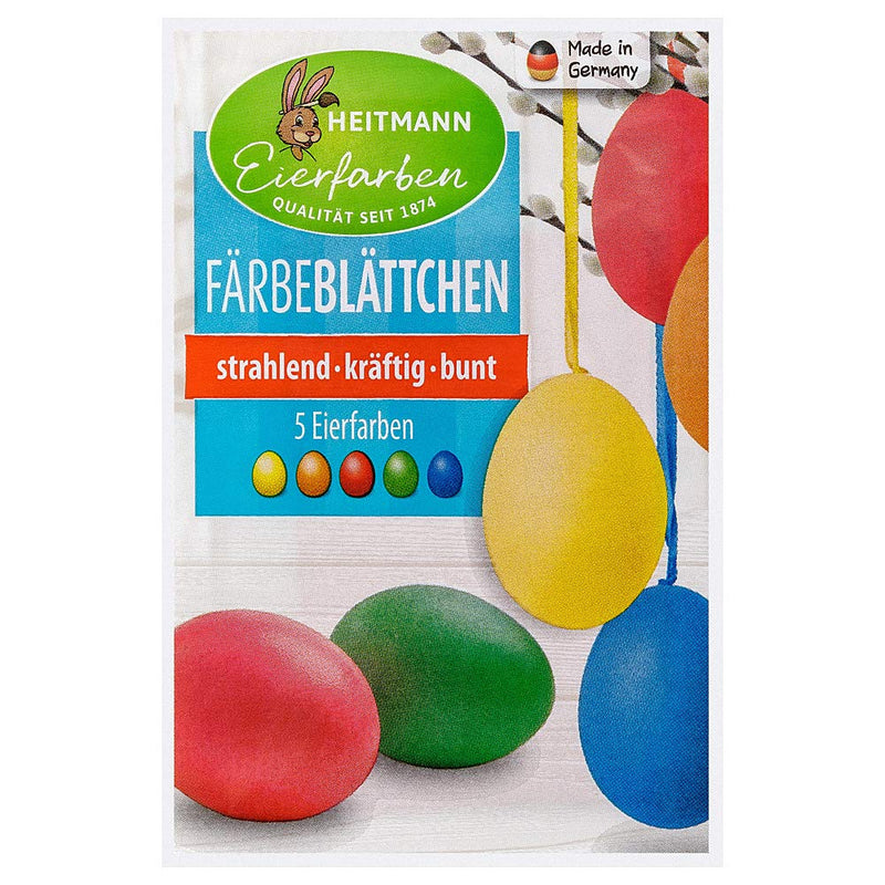 Eierverf felle kleuren Pasen