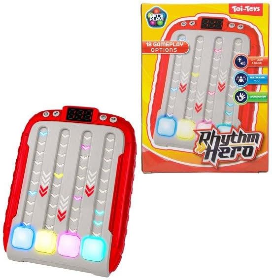 Divertente Gioco Elettronico Rhythm Hero con Luce e Suono
