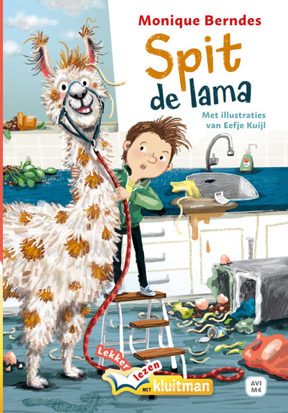 Uitgeverij Kluitman - Spit de lama (AVI-M4)