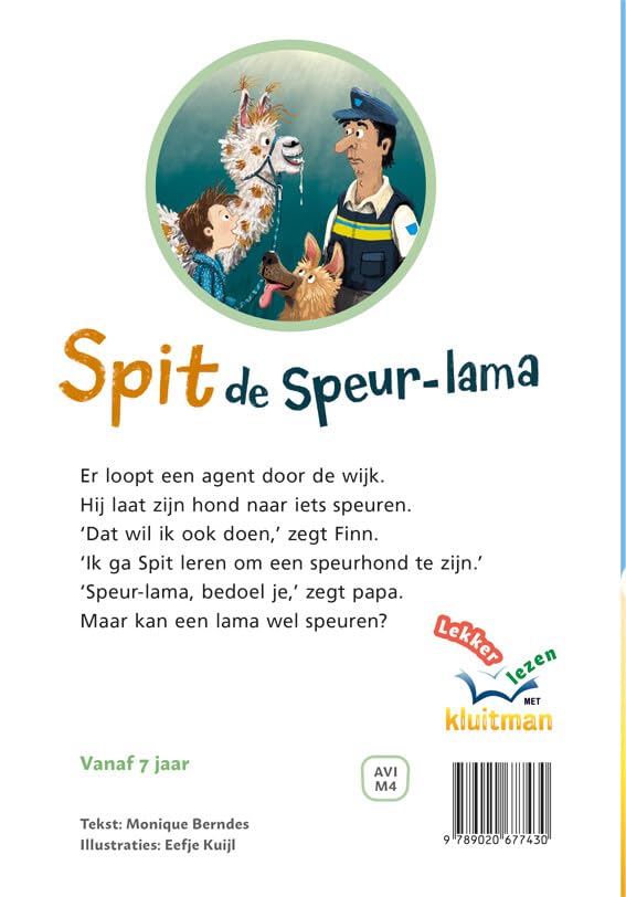 Uitgeverij Kluitman - Spit de speur-lama (AVI-M4)
