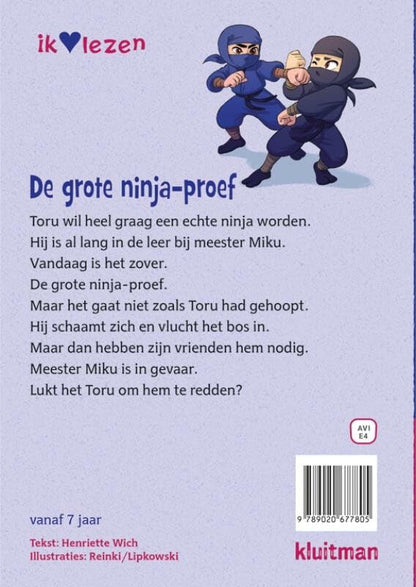 De grote ninja proef