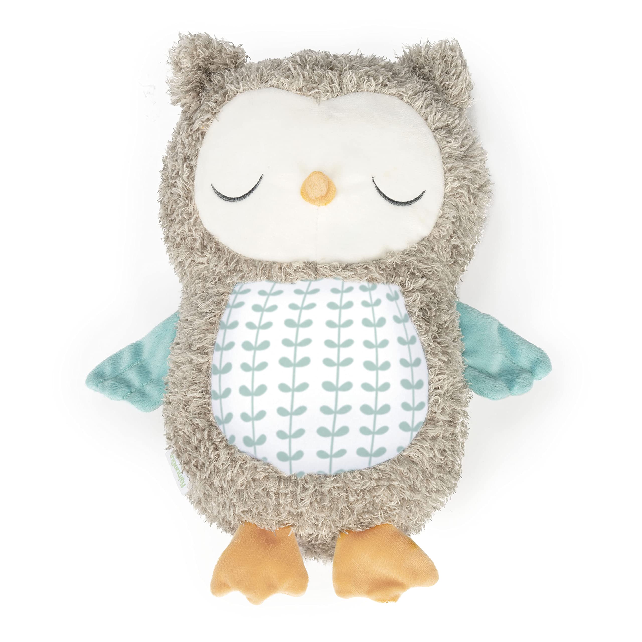 Ingenuity, Nally the Owl Knuffel met grappige geluiden en muziek van Bluethooth, 0-36 maanden, uniseks