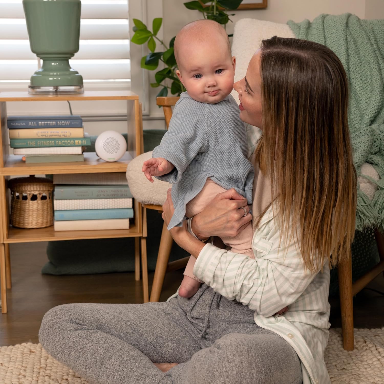 Ingenuity Pock-a-Bye babyfopspeen en bluetooth-luidspreker, streaming van muziek of vooraf geïnstalleerde afspeellijsten