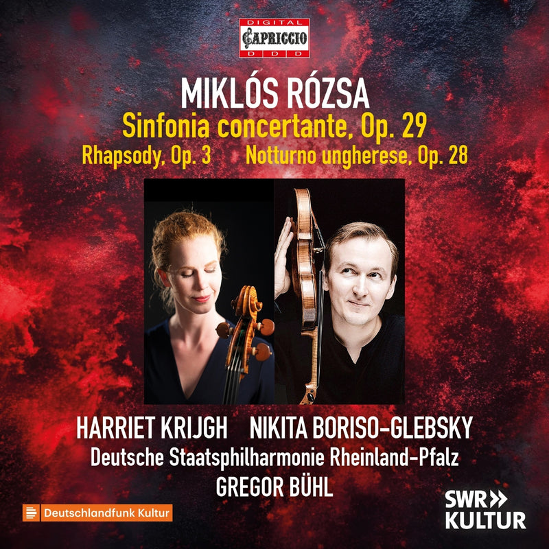 Miklós Rózsa: Sinfonia Concertante, Op. 29/Rhapsody, Op. 3/...