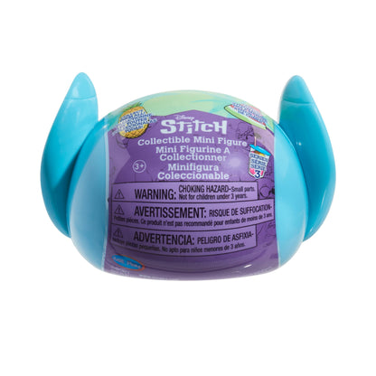 Just Play Disney Stitch capsule minifiguren golf 3,5 cm groot verrassingsfiguur, blauw, buitenaards kinderspeelgoed vanaf 3 jaar, 6,35