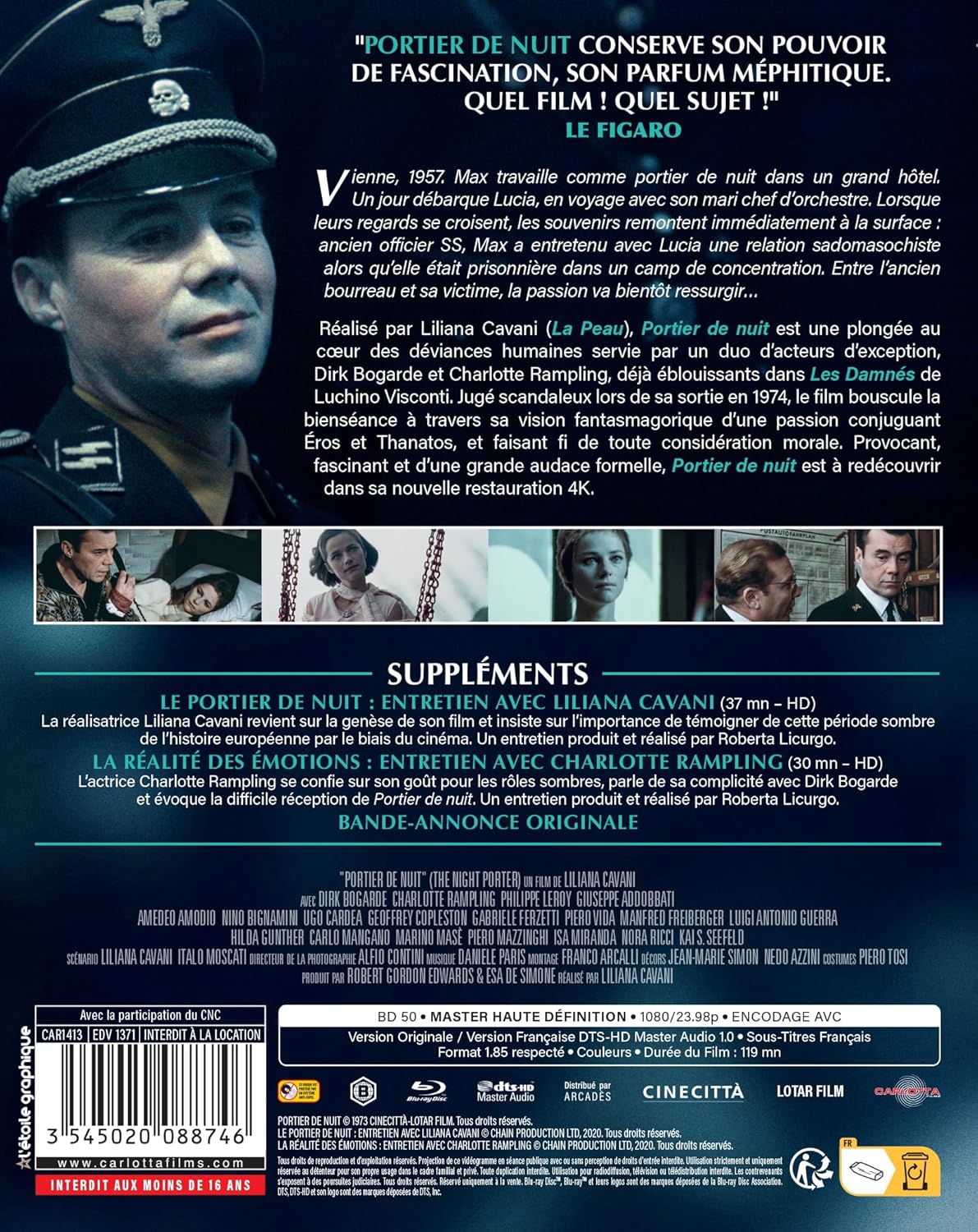Portier De Nuit /Blu-Ray