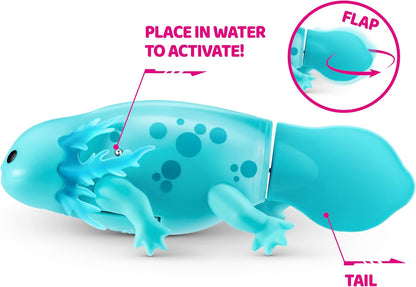 Pets Alive Robo Axolotl, Series 1, Swimming Axolotl, (2 Pack), Mailer Box