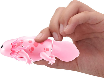 Pets Alive Robo Axolotl, Series 1, Swimming Axolotl, (2 Pack), Mailer Box
