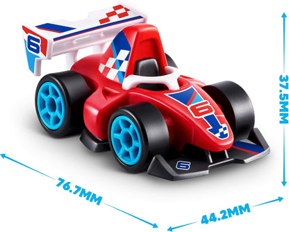 5 SURPRISE Make-A-Racer by ZURU, UNBOX and BUILD a Race Car Vehicle Toy, Slime Play and More, Fun, Imaginative Toys for Kids, Gift for Boys and Girls Aged 3+ (2 Capsules