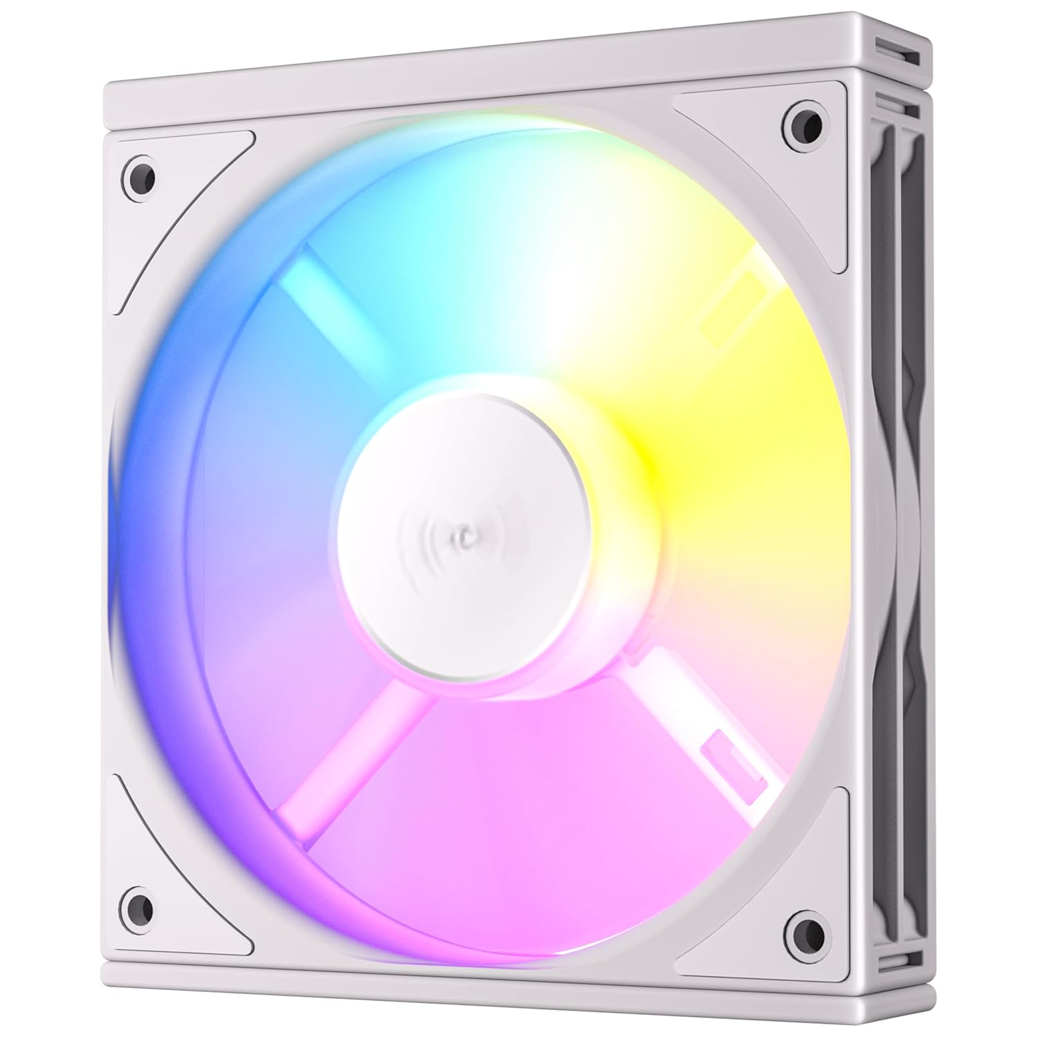 Antec Connect 120 ARGB C120 ARGB White_3PK - Set da 3 pezzi, colore: Bianco/Rotazione in avanti