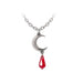 Alchemy Tears of the Moon - Red Pendant Gothic