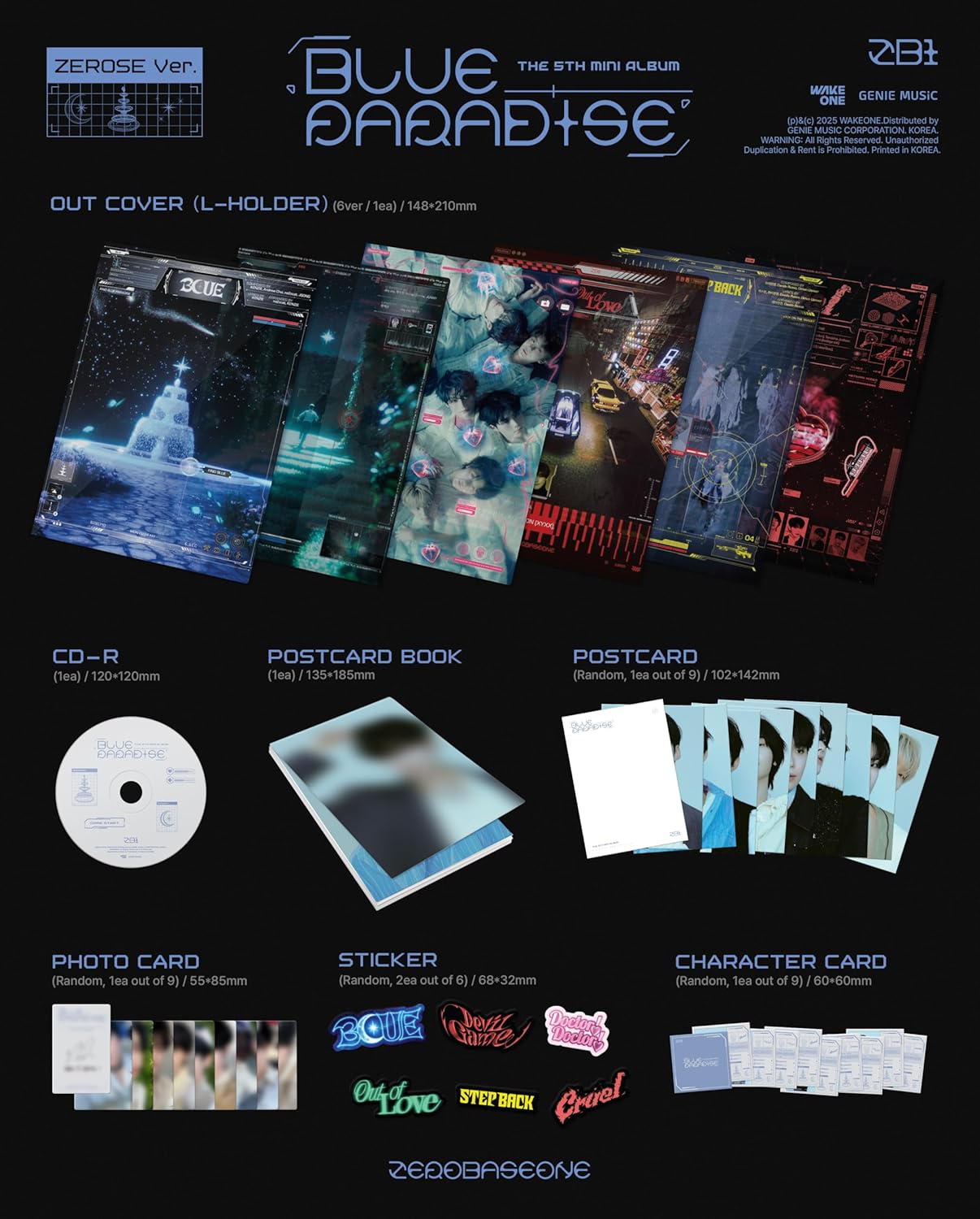 Blue Paradise Zerose Random Cover Version