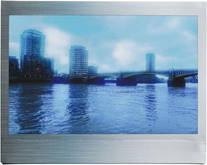 Instax Fujifilm WIDE Film, Instant Film, 62 x 99 mm, 10 foto's, geborsteld metalen rand