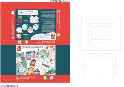 Hape Letters and Numbers Tracing