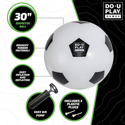 Hape DO-U-PLAY Jumbo Football, 76cm, outdoor fun football training