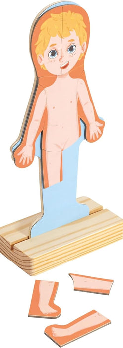 Magnetic Human Body Puzzle