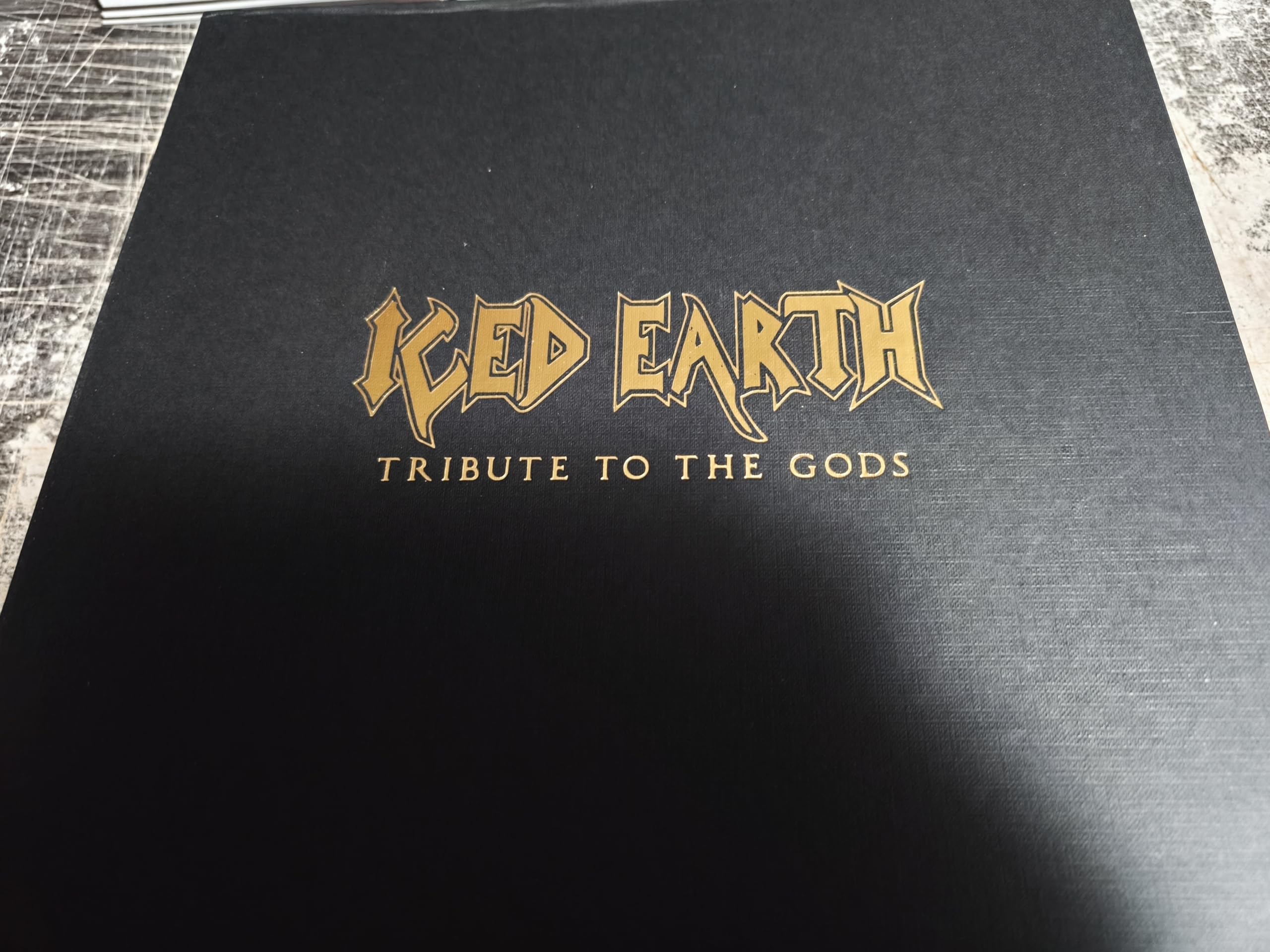 Tribute to the Gods-Luxurious Box Embossed in Gold-110 LTD BOX