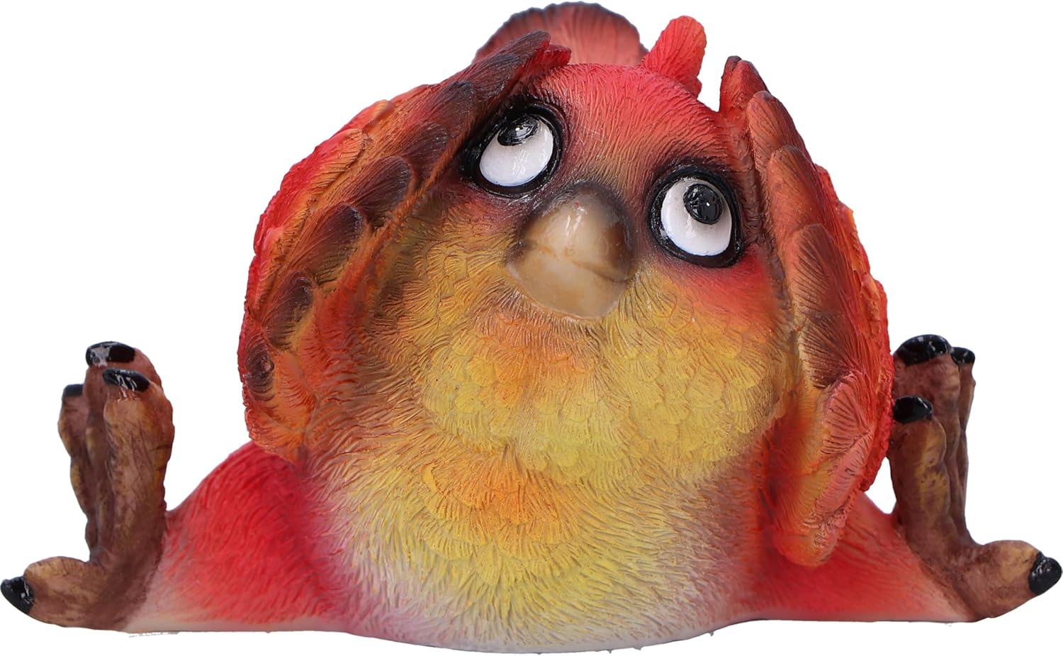 Nemesis Now Three Wise Birds 10.5cm, Resin, Cast in the Finest Resin, Expertly Hand-Painted, Red