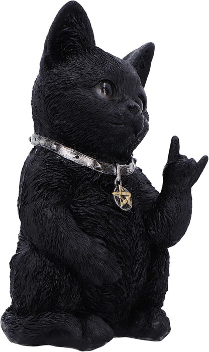 Nemesis Now Cat Figurine, Resin, Black, 16.5cm