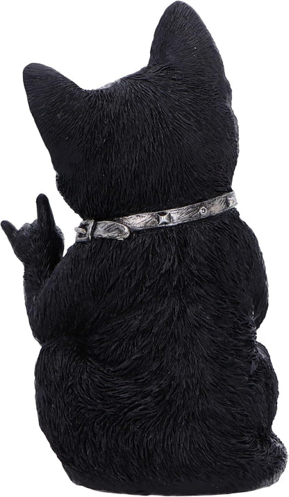 Nemesis Now Cat Figurine, Resin, Black, 16.5cm