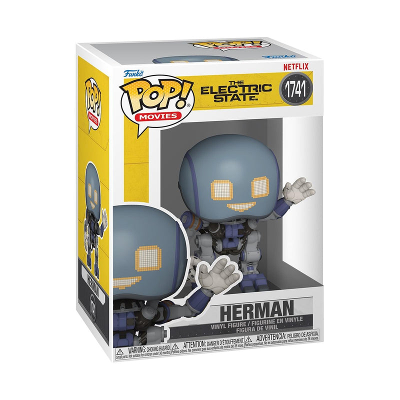 Funko POP! Movies: Electric State - Herman - Collectable Vinyl Figure - Gift Idea - Official Merchandise - Toys for Kids & Adults - Movies Fans - Model Figure for Collectors and Display