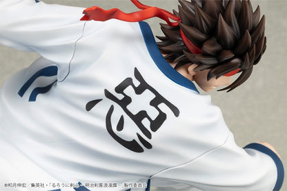Kotobukiya TV Anime Rurouni Kenshin - Meiji Swordsman Romantic Tan, ARTFX J Sagaku Sanosuke, 1/8 Scale, PVC Pre-painted Complete Figure
