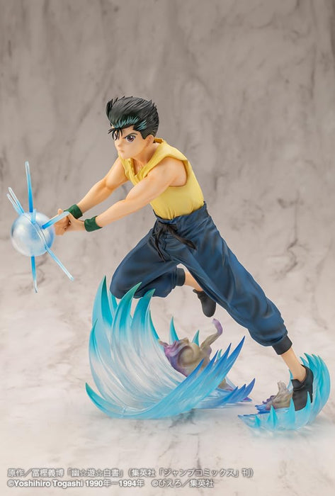 KOTOBUKIYA Yu Hakusho ARTFX J Yusuke Urai Ver.2 1/8 Scale PVC Painted Complete Figure