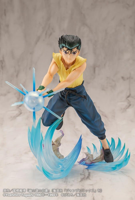 KOTOBUKIYA Yu Hakusho ARTFX J Yusuke Urai Ver.2 1/8 Scale PVC Painted Complete Figure