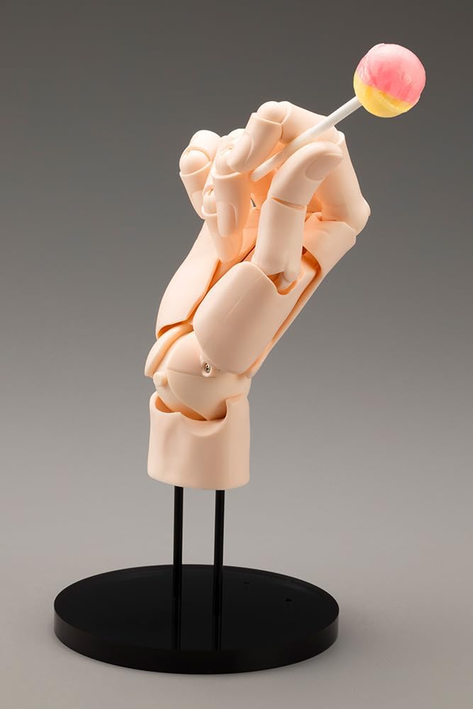 Kotobukiya ARTIST SUPPORT ITEM Hand Model L PALE ORANGE 1/1 Scale Action Figure