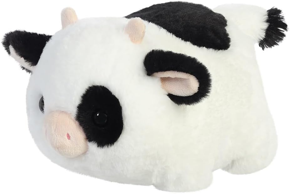 Aurora, 33555, Spudsters Tutie Cow 10In, Soft Toy, White & Black