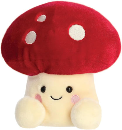 Aurora, 33960, Palm Pals Amanita Mushroom 8In, Soft Toy, Red & Beige