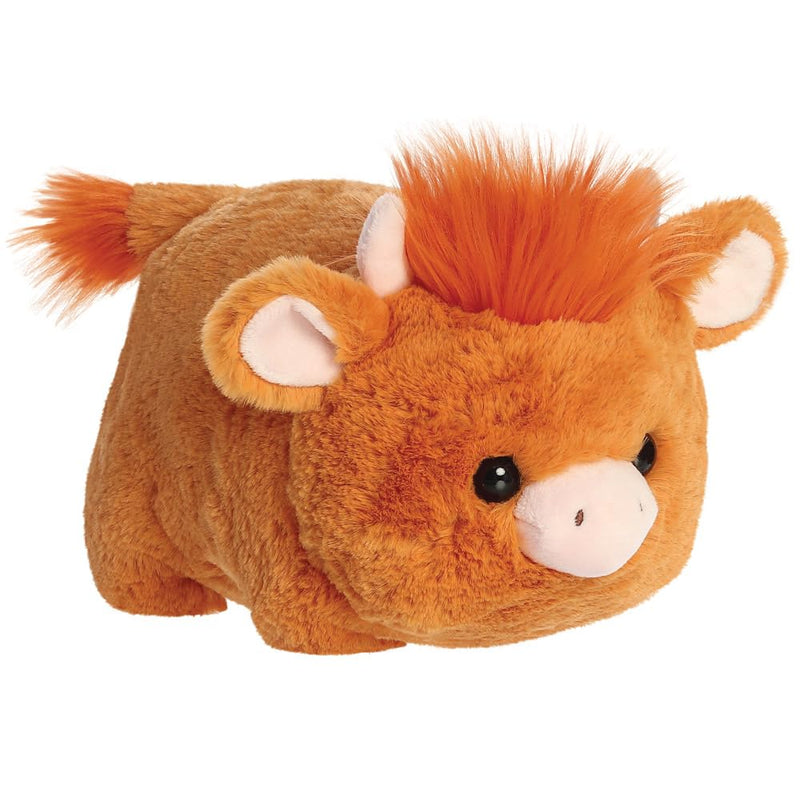 Aurora, 34261, Spuds Hamish Highland Cow 10In, Soft Toy, Orange